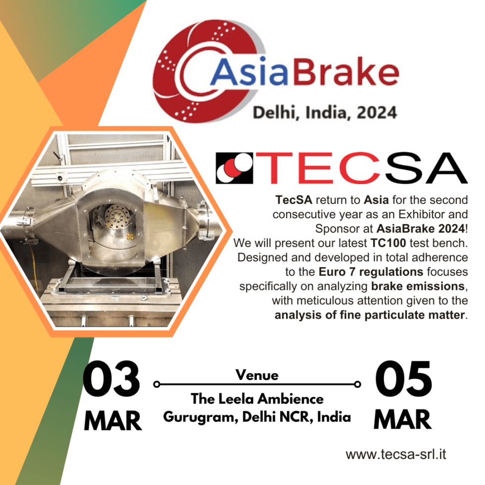 TecSA parteciperà all’Asia Brake 2024