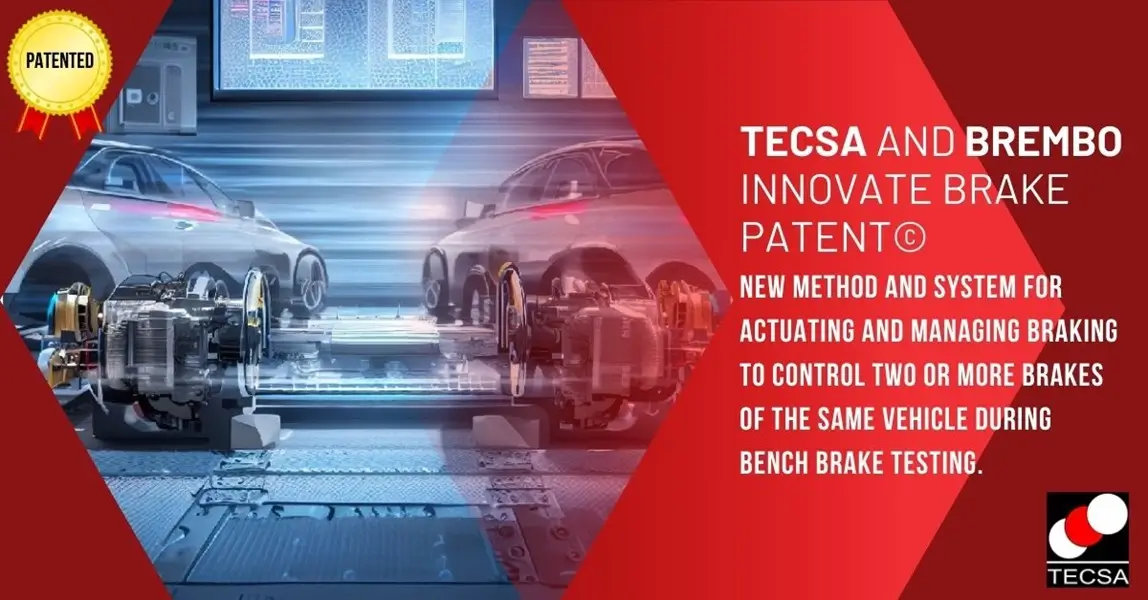 TecSA and Brembo innovate brake testing: a revolutionary new patent filed